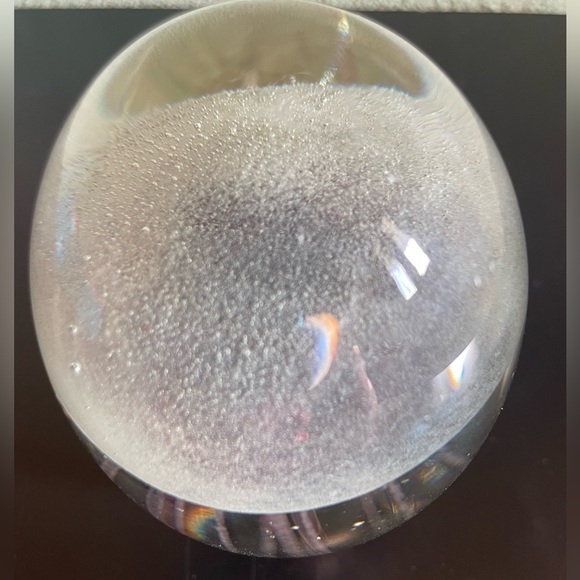 Glow in the Dark Lavender Dynasty Gallery Jellyfish Paper Weight - Picture 4 of 7